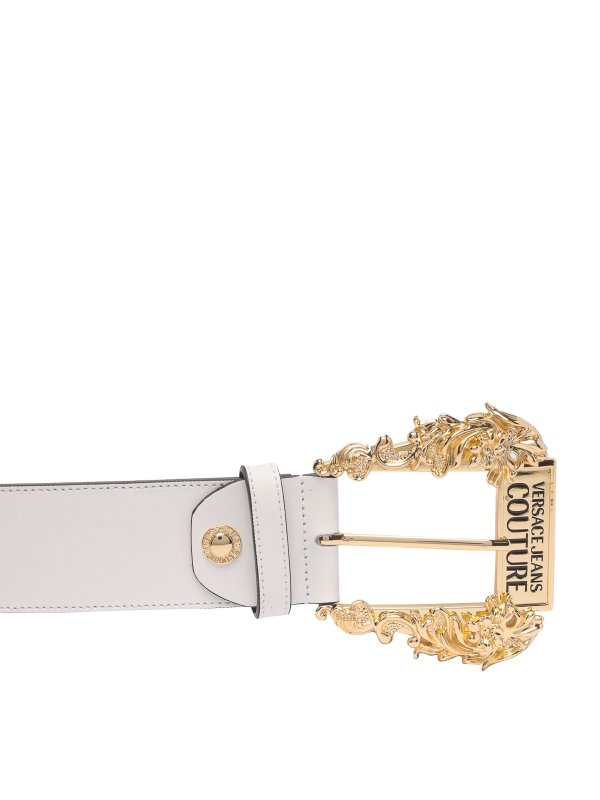 Versace Jeans Couture: ベルト online - ベルト - 白