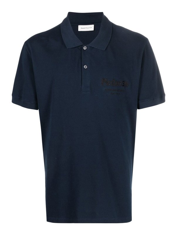 ALEXANDER MCQUEEN: Polos  - Polo - Noir