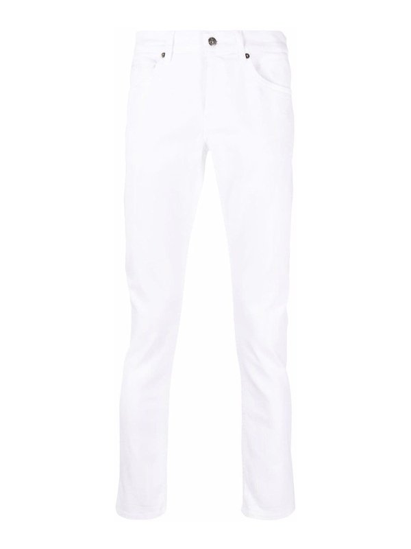 DONDUP: Straight Leg Jeans - Straight Leg Jeans - Weiß