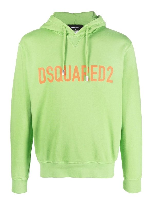 DSQUARED2: Sweatshirts und Pullover - Sweatshirt - Grün