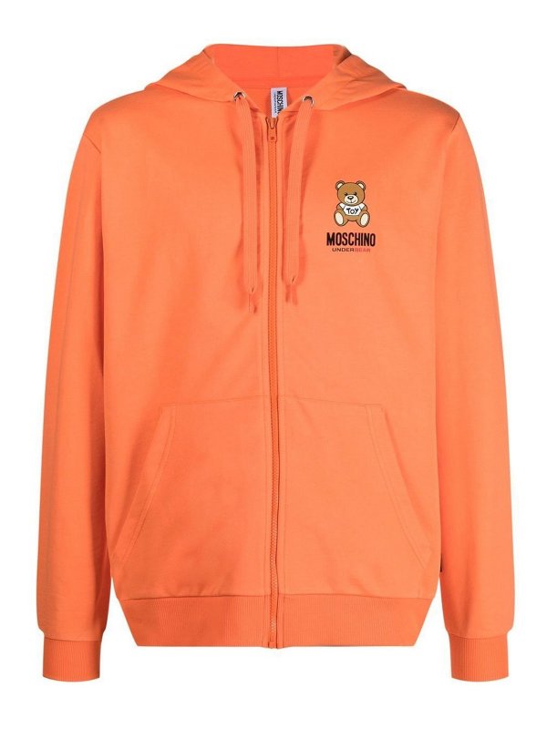 MOSCHINO: スウェット＆セーター - スウェットシャツ/セーター - オレンジ