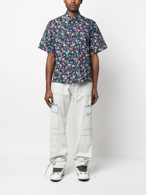 OFF-WHITE: シャツ online - シャツ - マルチカラー