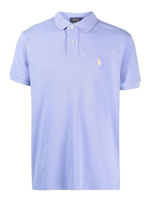 POLO RALPH LAUREN: polo shirts - Embroidered logo polo shirt