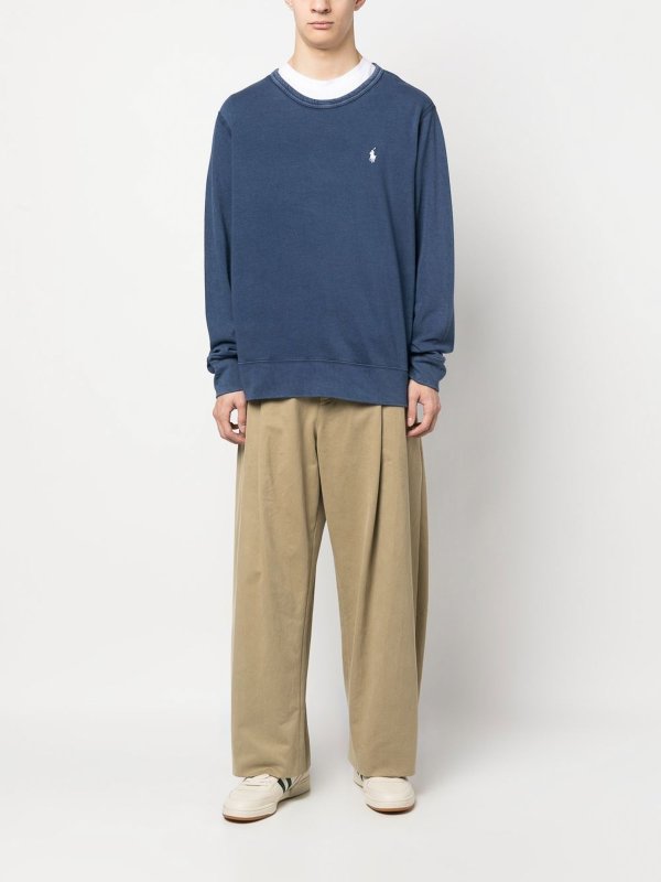 POLO RALPH LAUREN: スウェット＆セーター online - スウェットシャツ/セーター - ブルー