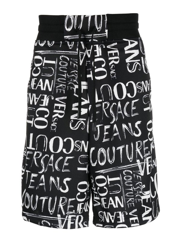 Versace Jeans Couture: Shorts - Short - Noir
