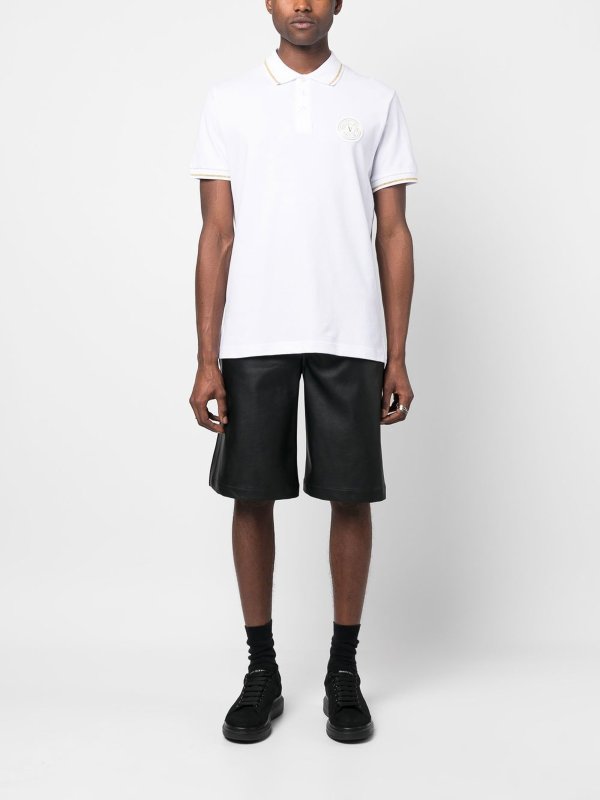 Versace Jeans Couture: ポロシャツ online - ポロシャツ - 白