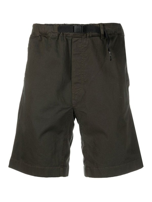 WOOLRICH: Hosen Shorts - Shorts - Grau