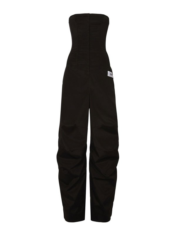 DOLCE & GABBANA: ジャンプスーツ - ジャンプスーツ - 黒