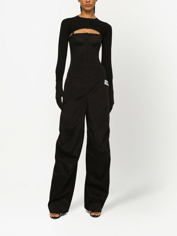 DOLCE & GABBANA: ジャンプスーツ online - ジャンプスーツ - 黒