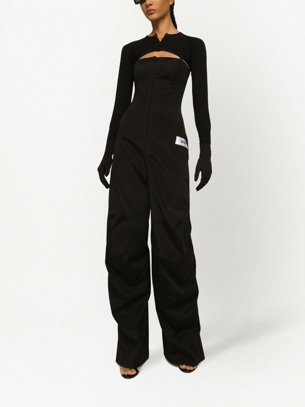 iKRIX DOLCE & GABBANA: ジャンプスーツ - ジャンプスーツ - 黒