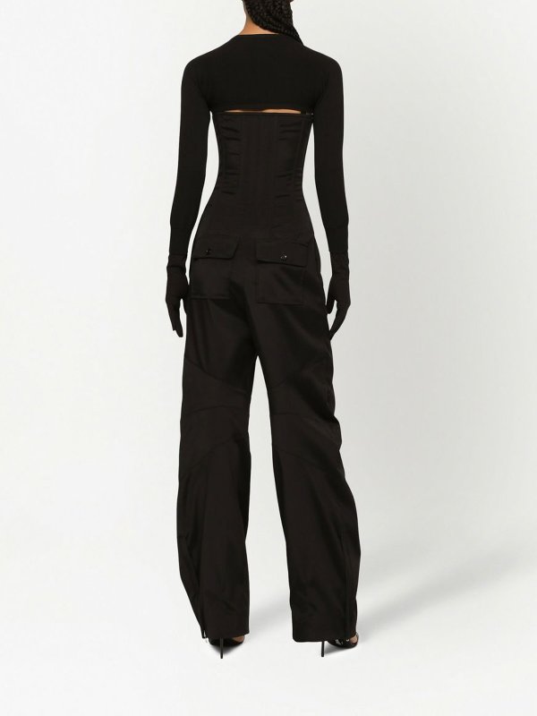ジャンプスーツ - 黒 shop online: DOLCE & GABBANA