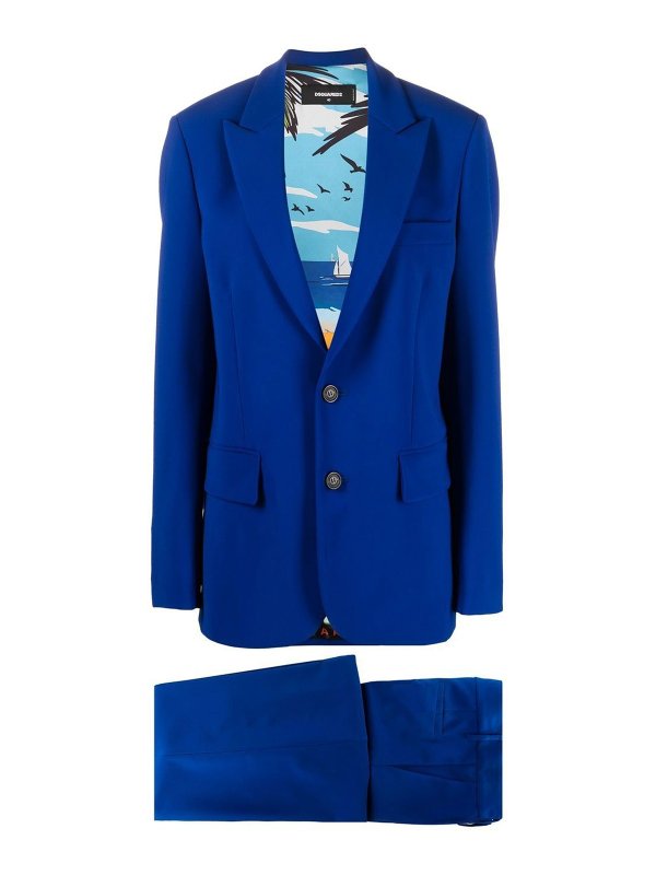 DSQUARED2: Casual Anzüge - Casual Anzug - Blau