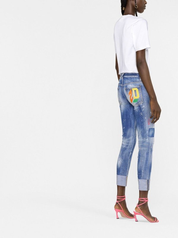 T-Shirt - Blanc shop online: DSQUARED2