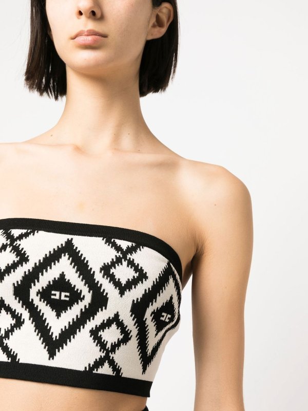 ELISABETTA FRANCHI buy online トップ/タンクトップ - 黒