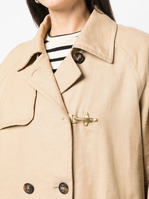 FAY buy online Abrigo Midi - Beis