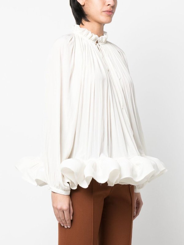 iKRIX LANVIN: Blusas - Blusa - Blanco