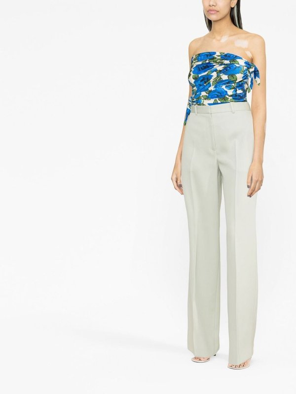 LANVIN: casual trousers online - High-waisted tailored trousers