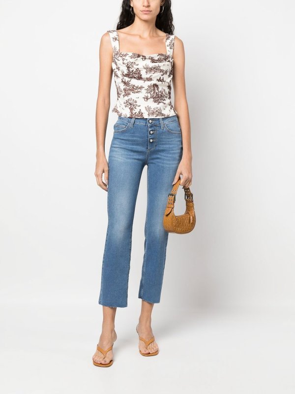 Liu Jo: Jeans Rectos online - Vaqueros Rectos - Lavado Oscuro