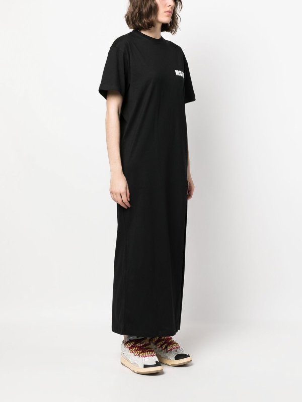 iKRIX m.s.g.m.: Vestidos largos - Vestido Largo - Negro