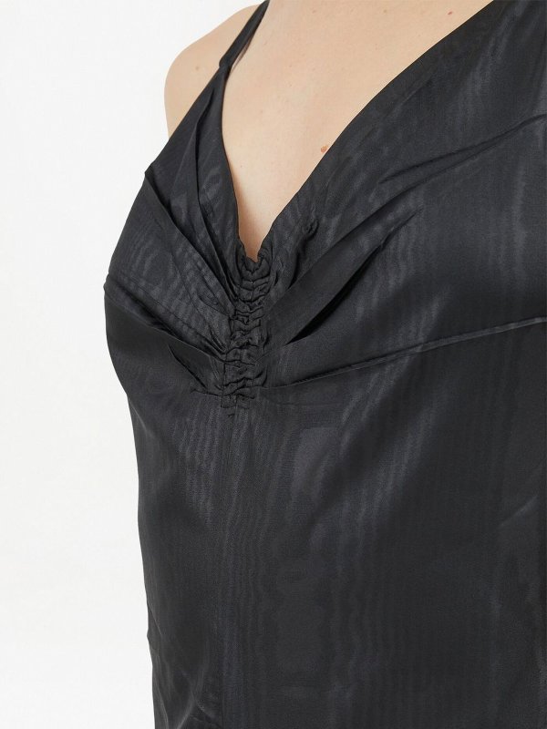 iKRIX Maison Margiela: Maxi Robe - Noir