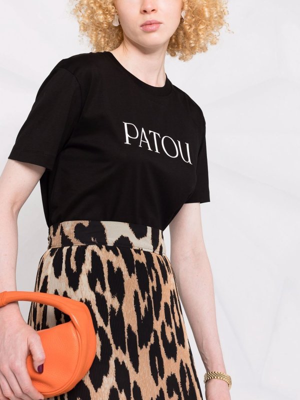 T-Shirt - Schwarz shop online: PATOU