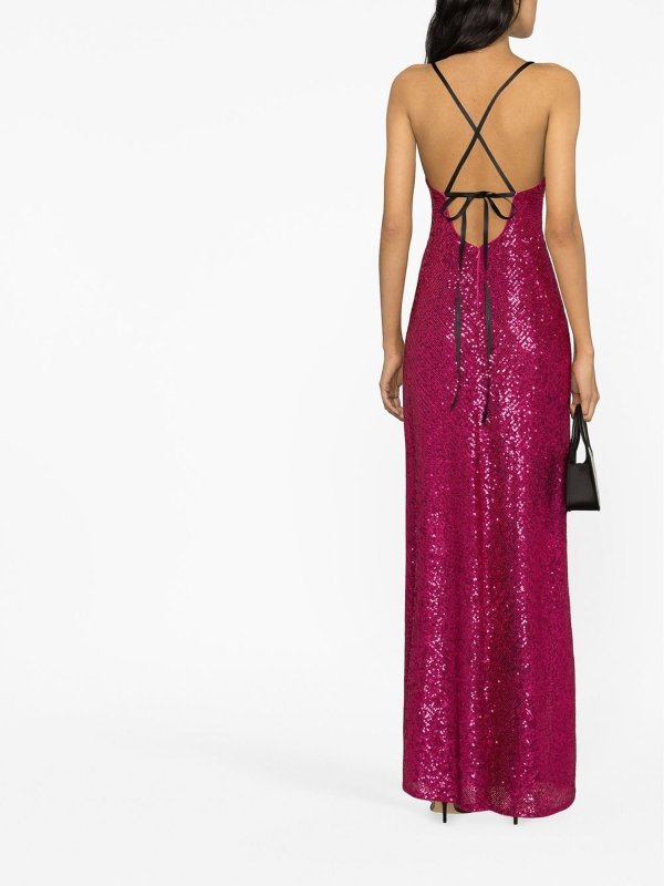 The Best Shops Pinko: マキシドレス - マキシドレス - フクシア