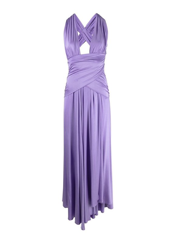 Pinko: Maxi robe - Maxi Robe - Violet Clair