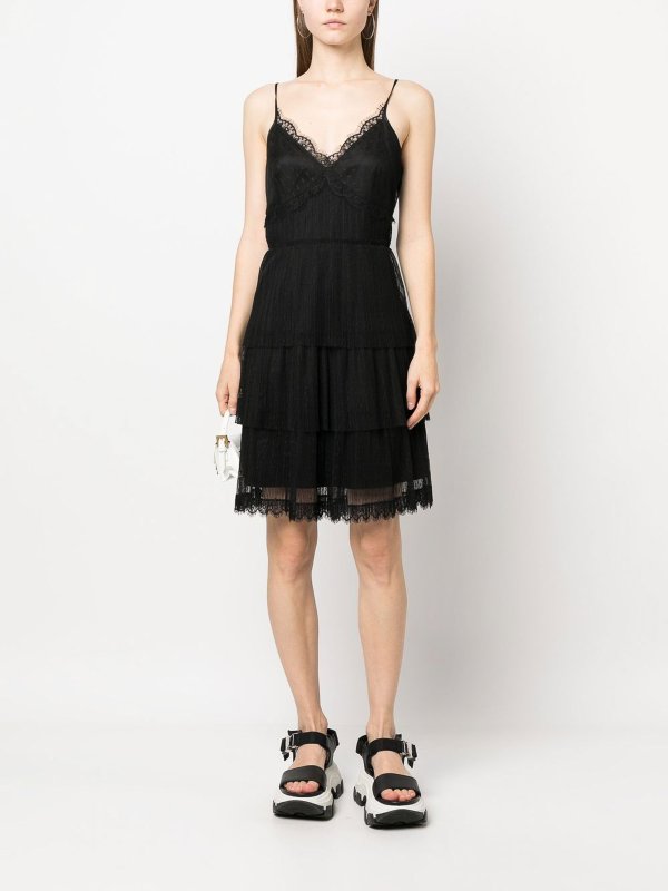 TWINSET: Kurze Kleider online - Kurzes Kleid - Schwarz