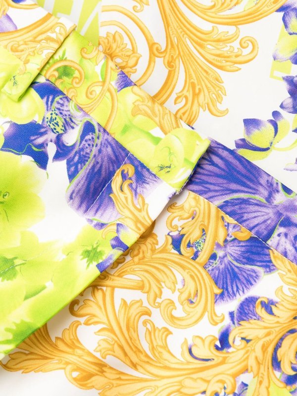 VERSACE buy online Baroque-print trousers