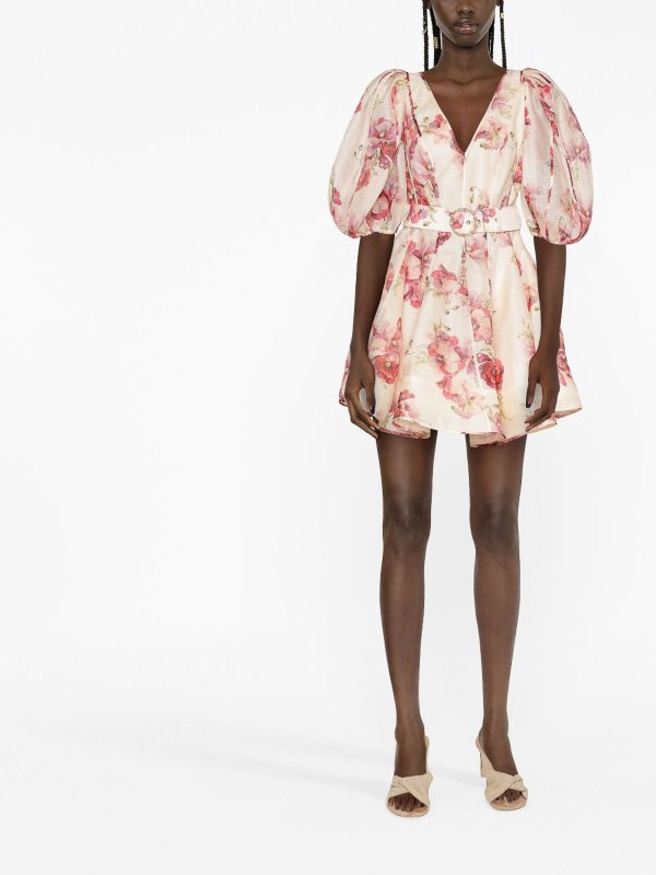 ZIMMERMANN: ショートドレス online - ショートドレス - 白