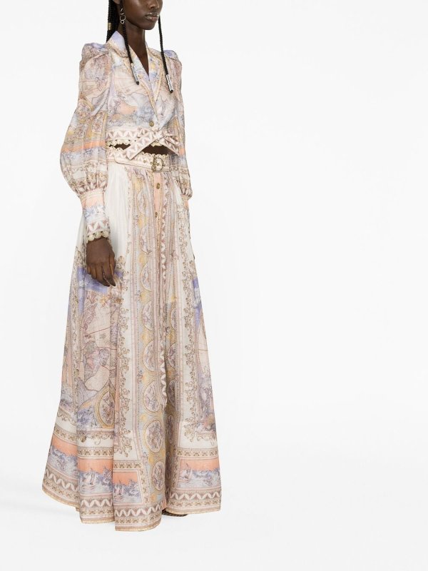 ZIMMERMANN: bluse online - Blusa corta