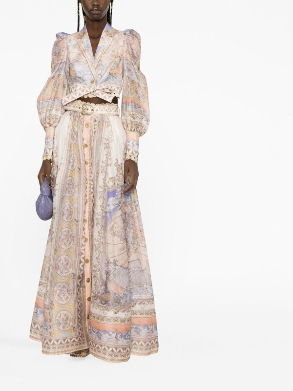 iKRIX ZIMMERMANN: bluse - Blusa corta