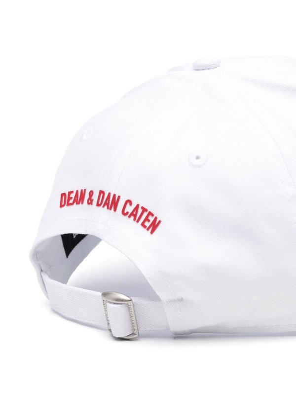 DSQUARED2: hats & caps online - Logo-print baseball cap