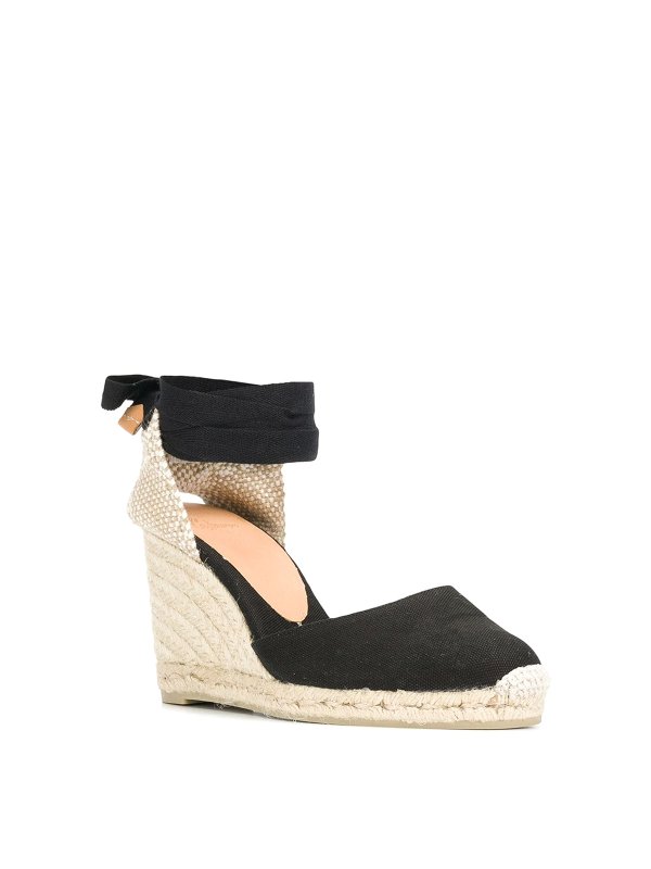 CASTANER: espadrilles online - Jute and canvas wedge espadrilles
