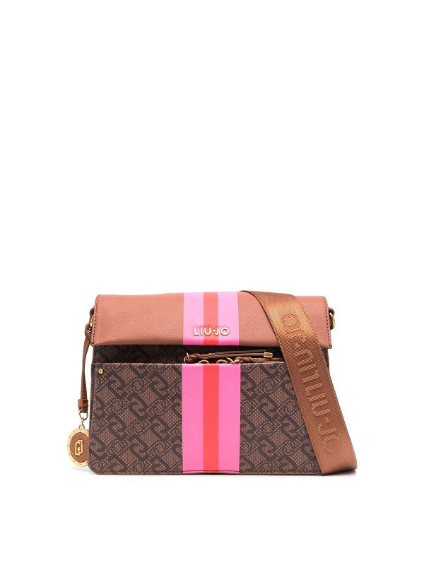 LIU JO 25SS ハンドバッグ ブラウン系 Medium LaPuffy bag colour dark sand | Liu Jo