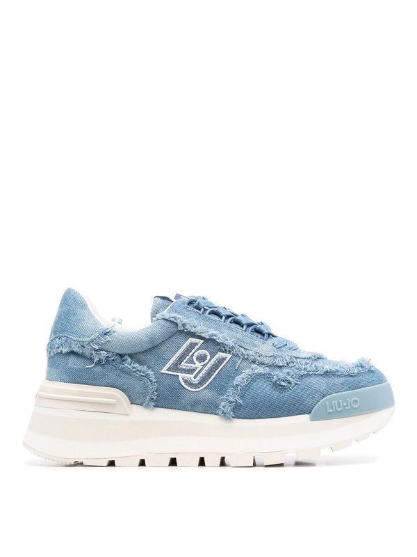 Liu Jo: Chaussures de sport - Baskets - Bleu
