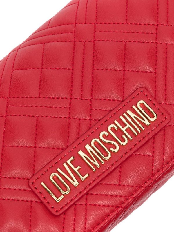 iKRIX LOVE MOSCHINO: クロスボディバッグ - クロスボディバッグ - 赤