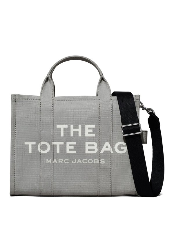 MARC JACOBS: totes bags - Logo canvas medium bag