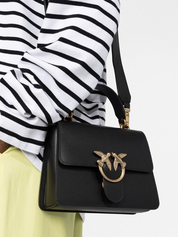 Pinko buy online Love One mini leather bag