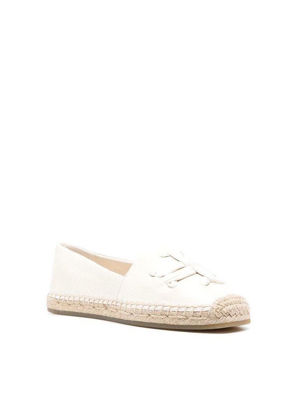 TORY BURCH: espadrilles online - Woven double T espadrilles