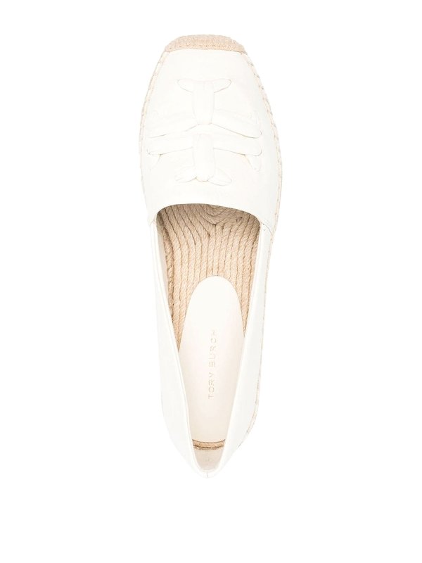 Woven double T espadrilles shop online: TORY BURCH