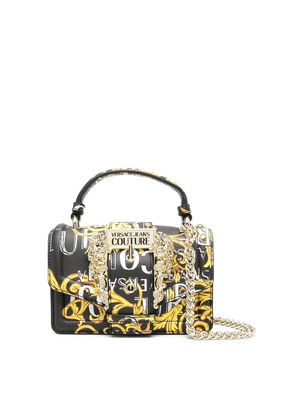 Versace Jeans Couture: クロスボディバッグ - クロスボディバッグ - 黒