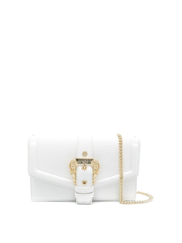 Versace Jeans Couture: クロスボディバッグ - クロスボディバッグ - 白