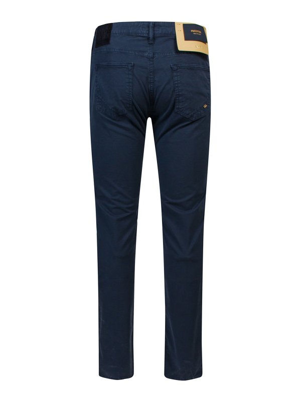INCOTEX: casual trousers online - Stretch cotton trouser