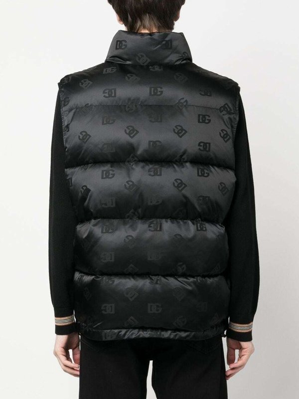 Gilet imbottito Sicily shop online: DOLCE & GABBANA