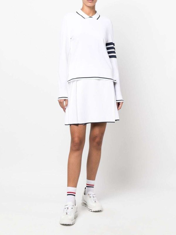 THOM BROWNE: Miniröcke online - Minirock - Weiß