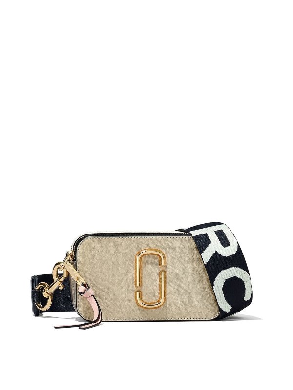 MARC JACOBS: cross body bags - Snapshot leather bag