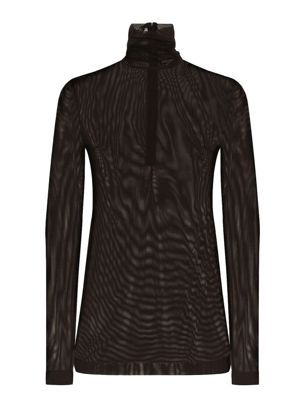 DOLCE & GABBANA: トップス＆タンクトップ - トップ/タンクトップ - 黒