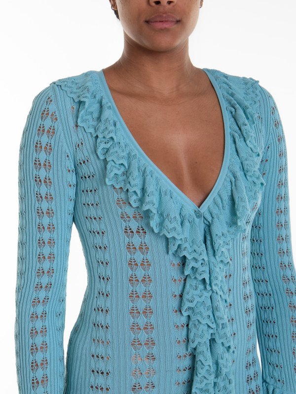 BLUMARINE buy online Knitted dress with ruffle