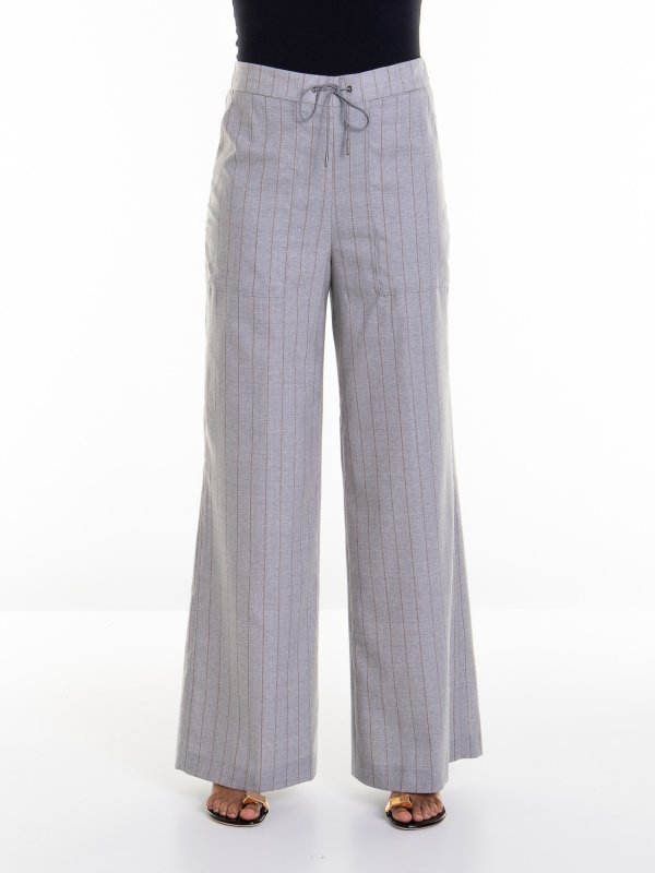 FABIANA FILIPPI: カジュアルトラウザー online - カジュアルパンツ - グレー